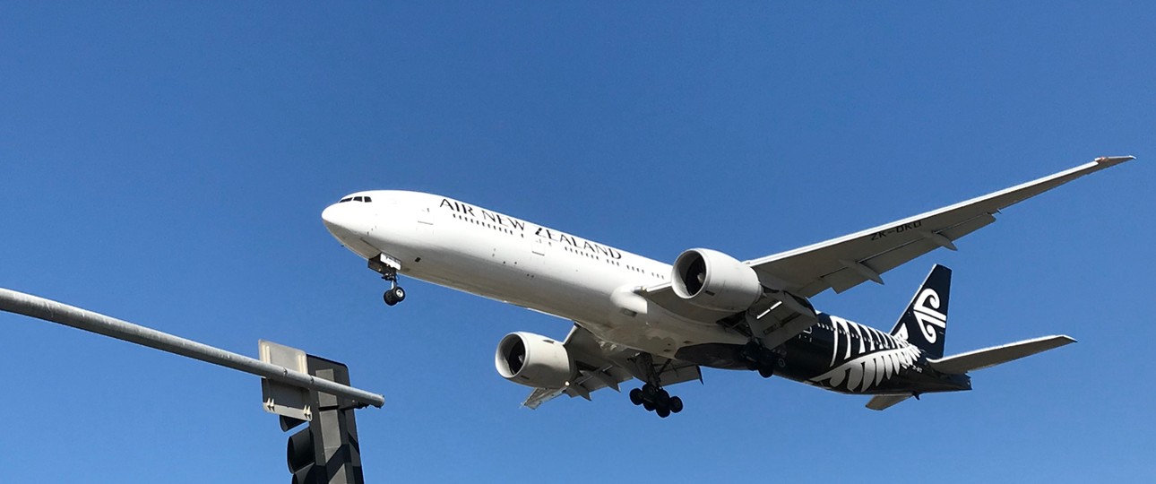 Boeing 777 von Air New Zealand: Die Fluglinie flog damit früher zwischen Los Angeles und London.