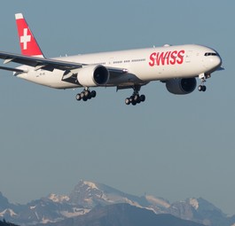 Boeing 777-300 ER von Swiss: Fliegt zwei Mal pro Woche weiter nach Buenos Aires.