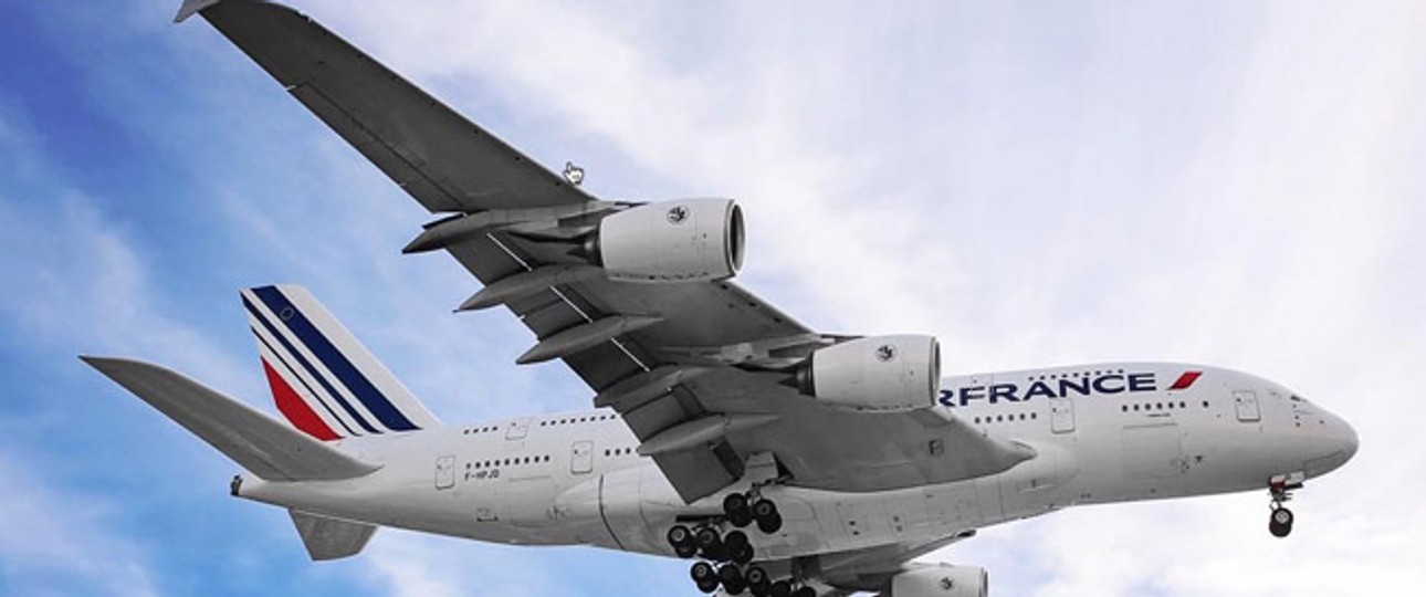 Airbus A380 von Air France: Statt in Abidjan landete die Maschine wieder am Pariser Flughafen Charles de Gaulle.