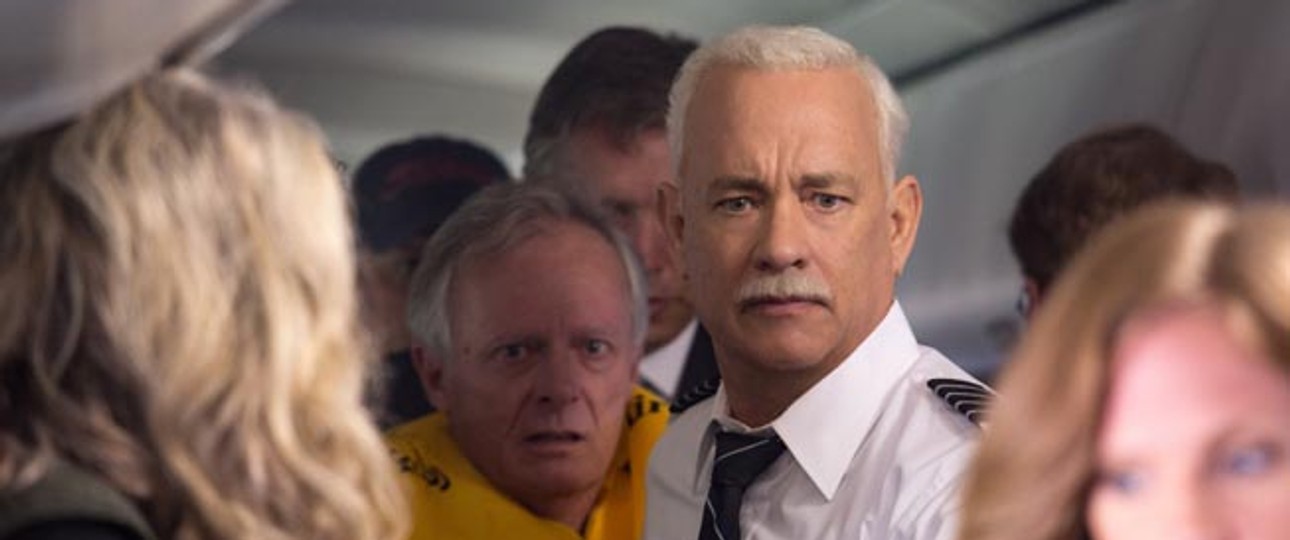 Tom Hanks als Chesley Sullenberger.