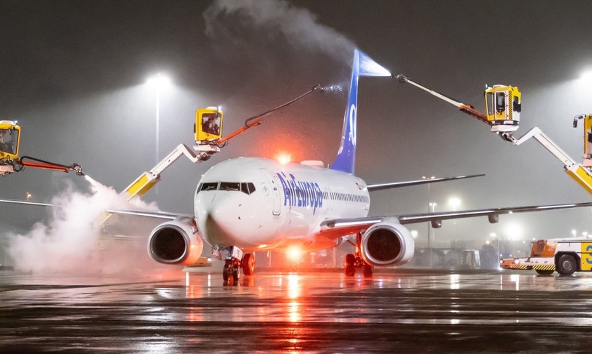 air europa enteisung amsterdam schiphol