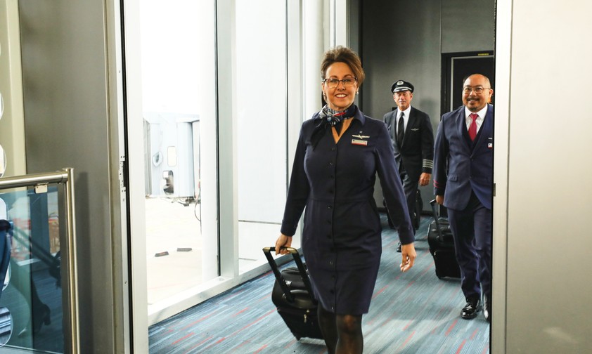 Crew von American Airlines: Es gab öfter Zoff.