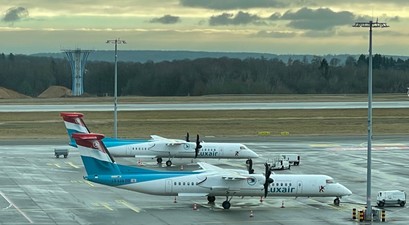 De Havilland Canada Dash 8 in Luxemburg: Zwei Vorfälle von Privatflugzeugen sorgen für Diskussionen.