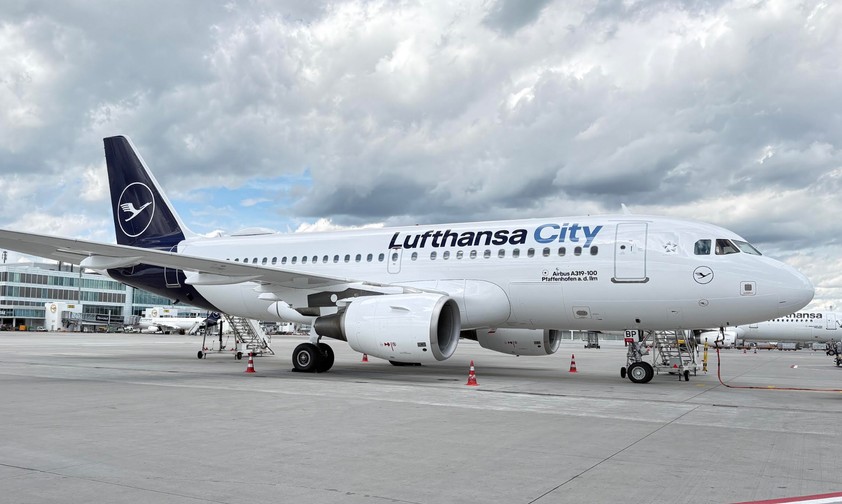 Airbus A319 D-AIBP: Jetzt für Lufthansa City Airlines im Einsatz. 