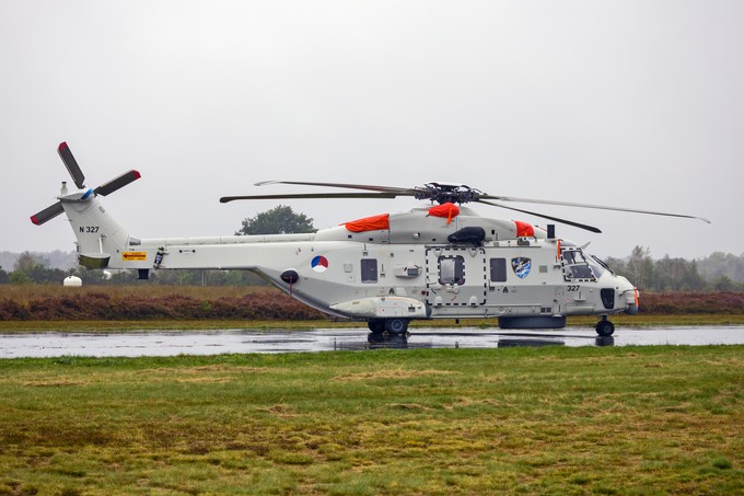 Ein NH90 der niederländischen Küstenwache.