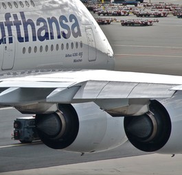 D-AIMB: Der Airbus A380 trug den taufnahmen München.