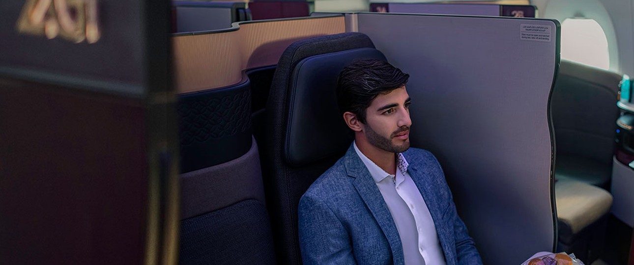 Q-Suite im Langstreckenjet: Qatar Airways bringt eine kleine Version in der 737 Max.