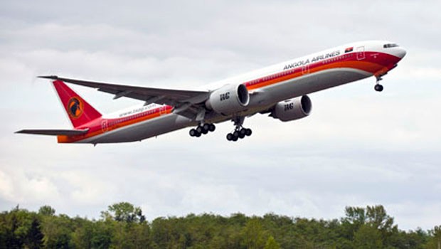 Die neue Boeing 777 der TAAG: Bedient künftig Portugal und Brasilien.