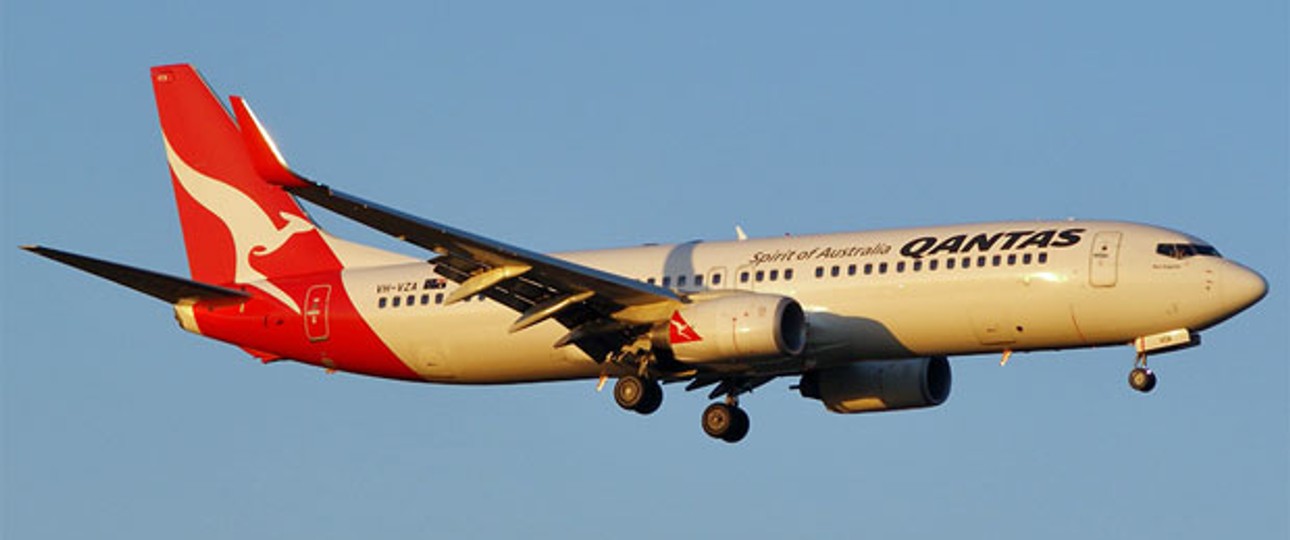 Qantas B737-800: Ein solcher Jet war in den Zwischenfall verwickelt.