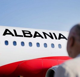Airbus A319 von Air Albania: Die Airline wurde vom Premierminister ins Leben gerufen