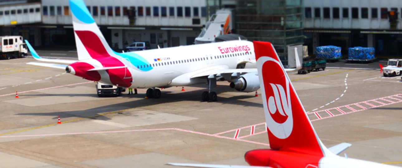 Airbus in Düsseldorf: Eurowings holt Niki an Bord.
