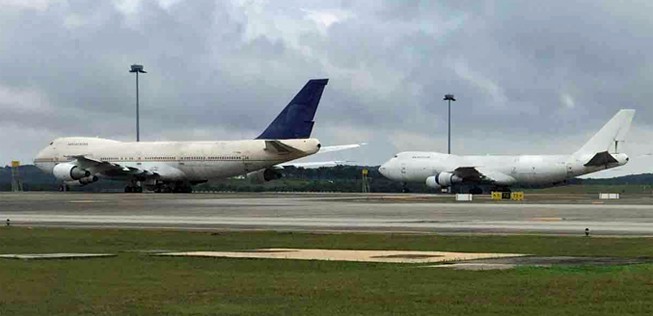 Boeing 747 von Swift Air Cargo: Doch nicht vergessen.