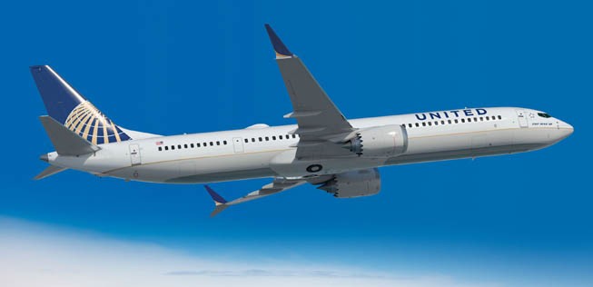 Boeing 737 Max 10 von United: Der Flieger ist beliebt.