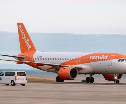 Airbus A320 von Easyjet: Probleme mit EES in Mailand.