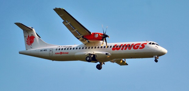 ATR 72-600 der Lion-Air-Tochter Wings: Auch für abgelegene Ziele geeignet.