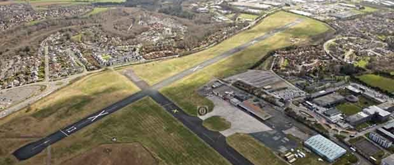 Flughafen Plymouth: Geschlossen seit 2011.