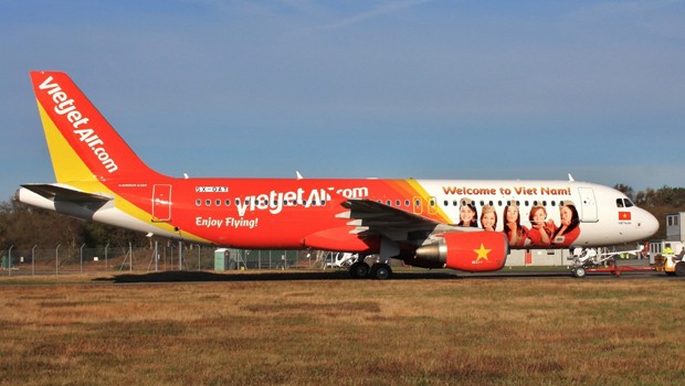 Platz 9 teilen sich die thailändische Nok Air und Vietjet Air aus Vietnam.