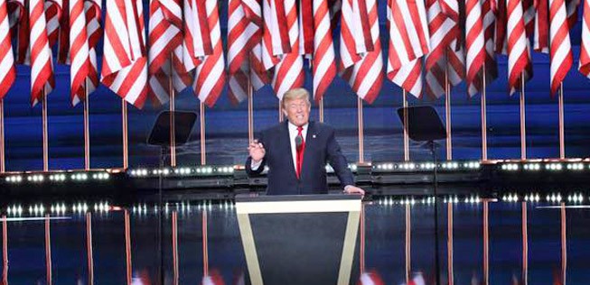 Präsident Trump: Sein Konfrontationskurs könnte Arbeitsplätze kosten.