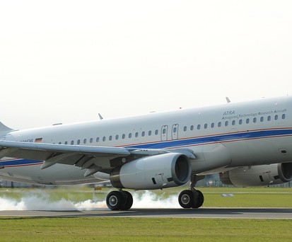 The test aircraft Atra .