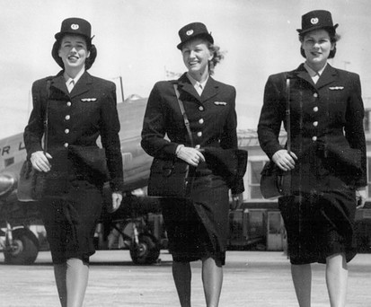 Stockholm Bromma Airport in 1948. In the background you can see a Douglas DC-3 of Aerotransport, also known as Swedish Airlines.