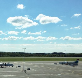 Vorfeld des Flughafens Luxemburg: Der Airport will wachsen.