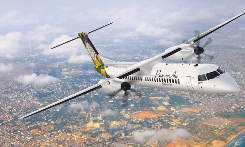 Visualisierung einer Dash 8 von Passion Air: Die Fluglinie will noch im August abheben.