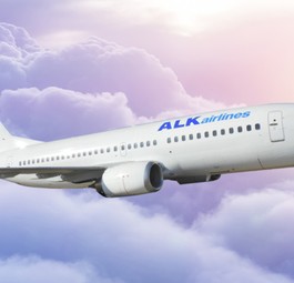 Boeing 737-300 von Alk Airlines: Flog nicht oft für Green Airlines.