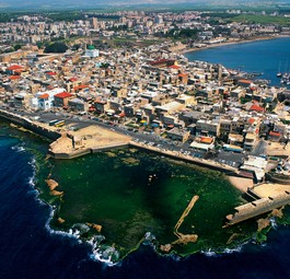 Blick auf die vibrierende Stadt Akko: Hier finden sich unzählige historische Schätze.