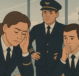 pilot flugbegleiter uebermuedung