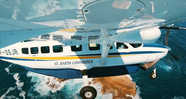Rund 31 Kilometer weit fliegt St. Barth Commuter von St. Barthelemy nach Saint Martin.