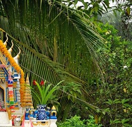 Geisterschrein in Thailand: Auch in Flughäfen anzutreffen.