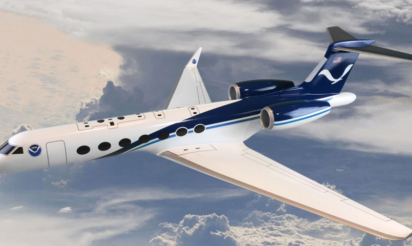 Zweite Gulfstream G550 geht auf Hurrikan-Jagd