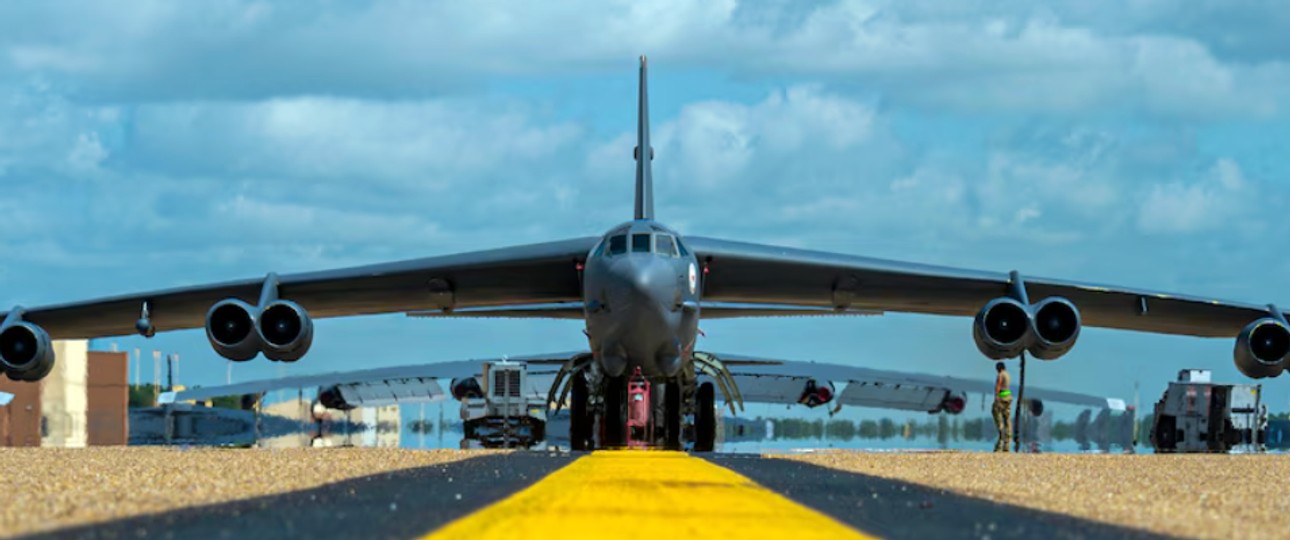 Eine B-52: Das Modell wurde niemals exportiert.