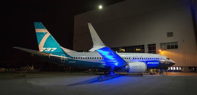 Am 5. Februar 2018 wurde der Flieger erstmals aus dem Hangar gerollt.