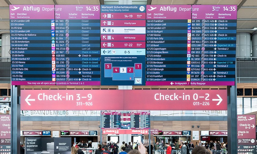 Flughafen Berlin: Kämpft mit Problemen