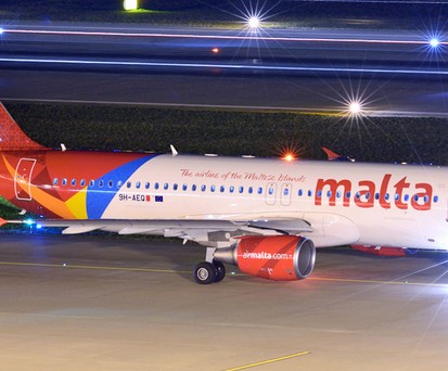 Airbus 320 von Air Malta: Es sollen drei A320 Neos zur Flotte stoßen.