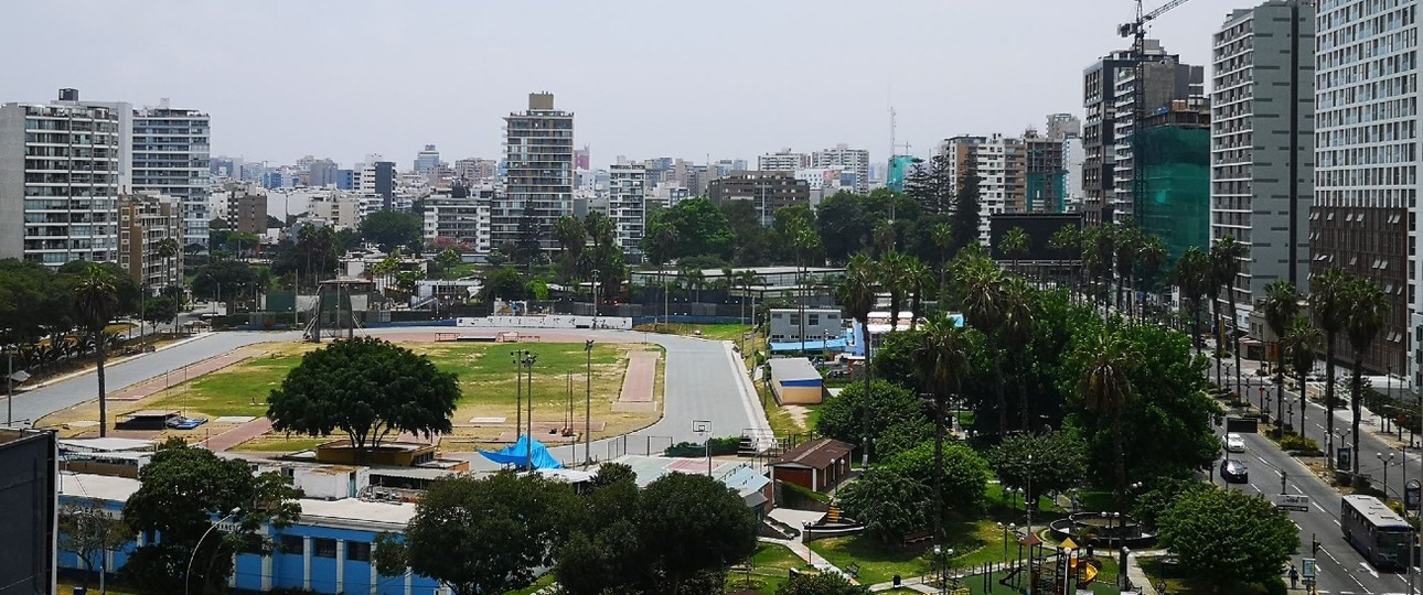 Lima: Blick aus dem Apartment einer Deutschen, die in Peru festsitzt.