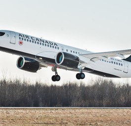 Airbus A220 von Air Canada hebt zum Erstflug ab: 44 weitere werden folgen.