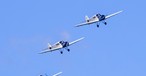 Junkers F 13 im Formationsflug - dem Flugplatz St. Gallen-Altenrhein zu Ehren.