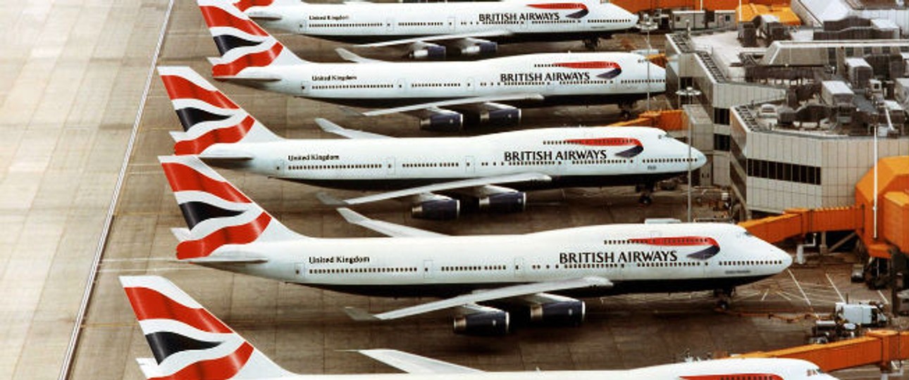Platz 1: British Airways – 36 Boeing 747.