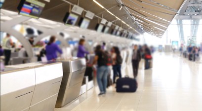 Check-In-Bereich am Airport: Auch hier geschehen sexuelle Angriffe.