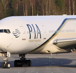 Boeing 777 von PIA: Mit so einem Jet kam der Flugbegleiter nach Kanada.