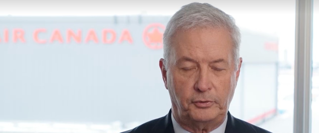 Air-Canada-Chef Michael Rousseau: Bleibt noch an Bord, aber nicht mehr lange.
