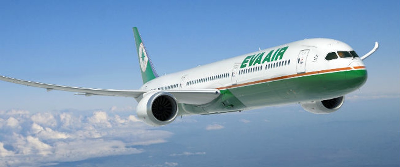 So flog Eva Air bislang durch die Welt.