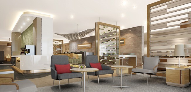 Neue Materialen und Möbel sollen den Lounges einen frischeren Look geben.