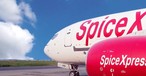 Frachter von Spicejet: Ausbau mit Vierstrahler.