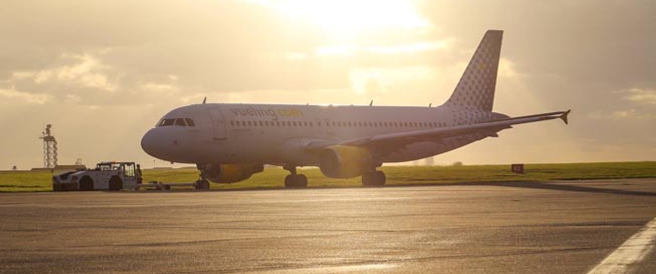 Airbus A320 von Vueling: Bald geballt in Wien zu sehen.