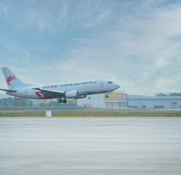 Partner-Airlines: Bisher setzte die Logistiksparte von JD auf eine Kooperation mit diversen anderen Fluggesellschaften, darunter Loongair Cargo.