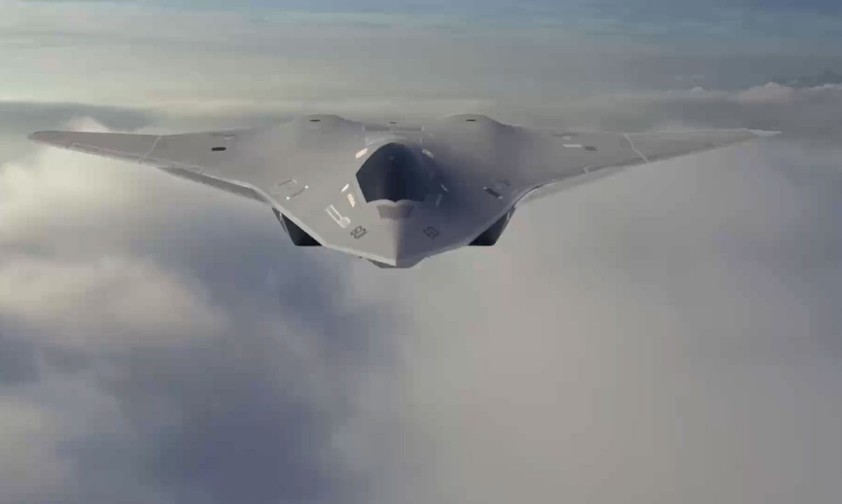 Schanzloses Kampfflugzeug (hier ein Konzept von Collins Aerospace): Die sechste Generation kommt anders saher.