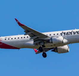 Embraer E190 von Helvetic Airways: Die Flottenerneuerung wird aufgeschoben.